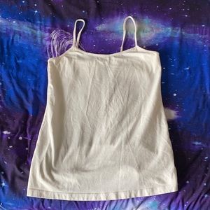 White tank top